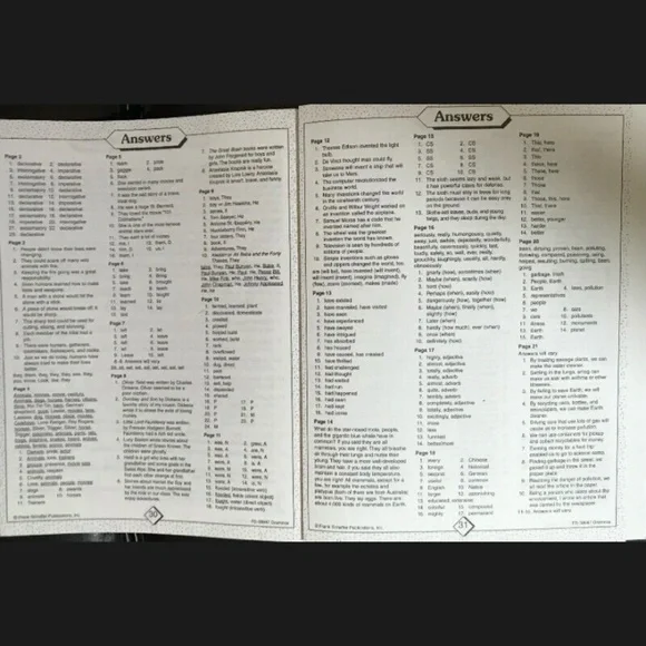 Grade 8 Basic First GRAMMAR workbook - Picture 5 of 6